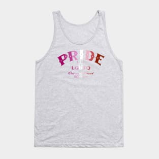 Lesbian Pride - CBs style - Lesbian Pride Flag Tank Top